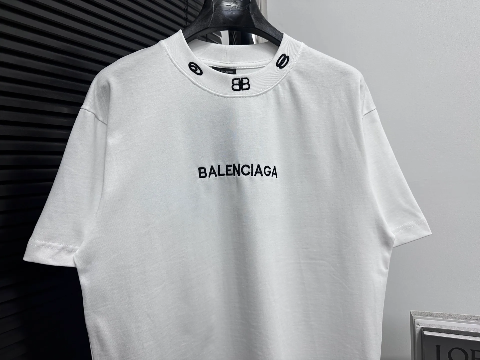 【Balenciaga】 T Versatile T Same Style 280 ：Black White Sizes：XS-L